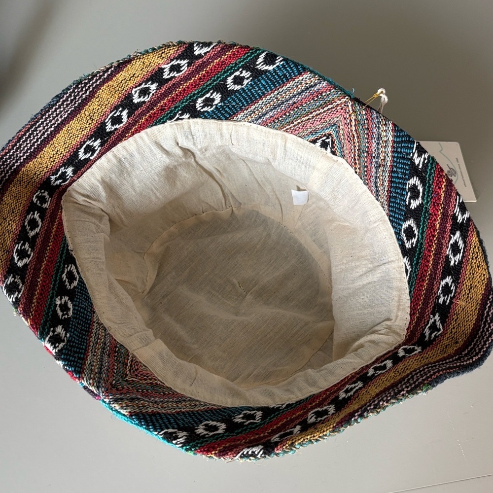 Ark Fair Trade Hemp Bucket Hat Lined NEW - Picture 4 of 7